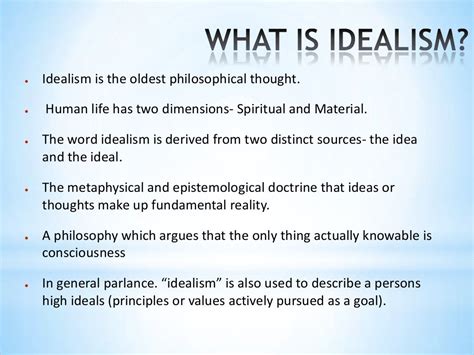 idealism art definition how does it influence the creation process?